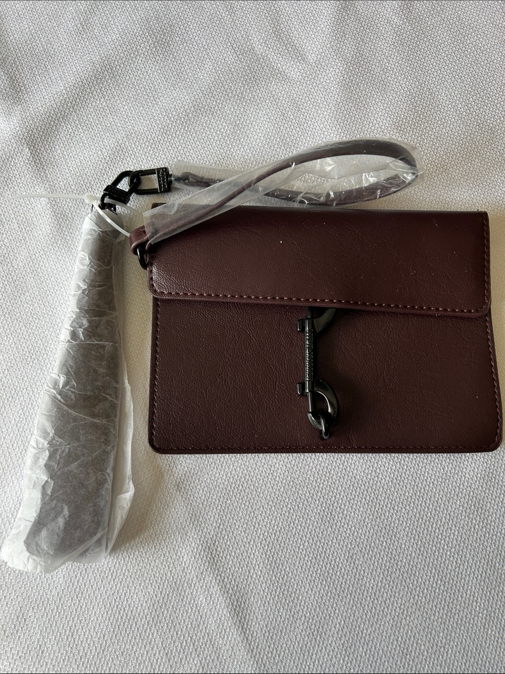 Steve Madden Wristlet with tassel and Black Hardware